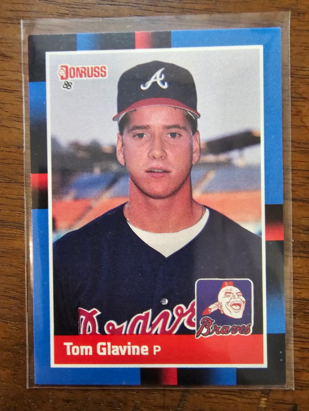 Tom Glavine 1988 Donruss #644 - Rookie - Atlanta Braves - MLB - Fresh Pull